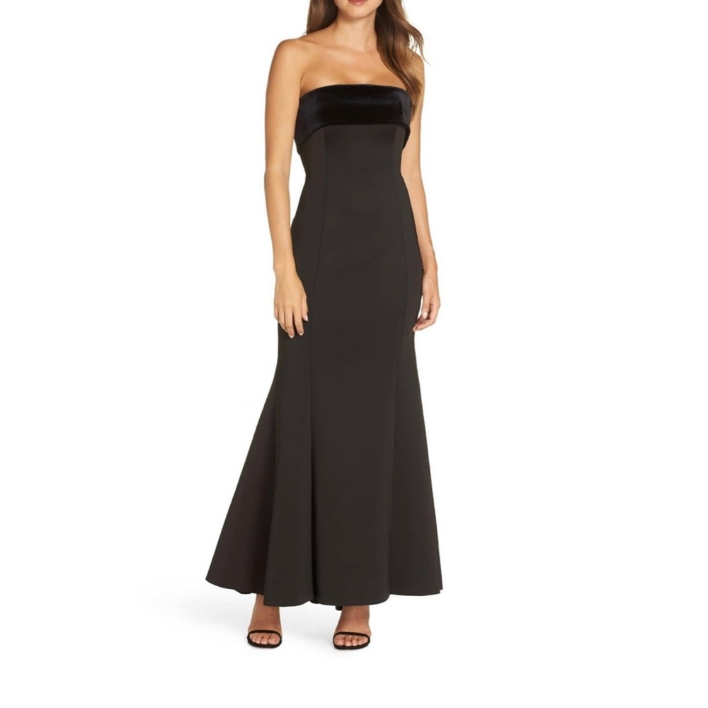 Black formal gown
